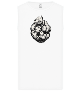 Dog Flex Design - Basic men's tank top