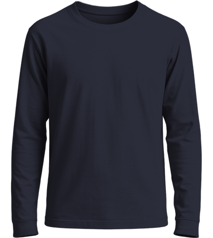 Premium kids long sleeve t-shirt_FRENCH NAVY_front