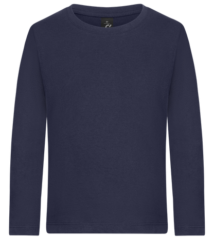 Premium kids long sleeve t-shirt_FRENCH NAVY_front