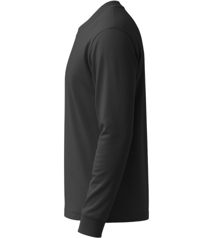 Premium kids long sleeve t-shirt_DEEP BLACK_left