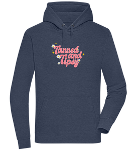 Tanned and Tipsy Design - Premium unisex hoodie