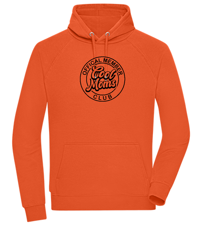 Cool Moms Club Design - Comfort unisex hoodie_BURNT ORANGE_front