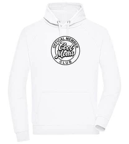 Cool Moms Club Design - Comfort unisex hoodie_WHITE_front