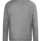 Distorted Smileys Design - Premium men's long sleeve t-shirt_ORION GREY_back