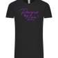 Powered By Love Design - Comfort Unisex T-Shirt_DEEP BLACK_front