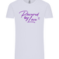 Powered By Love Design - Comfort Unisex T-Shirt_LILAK_front