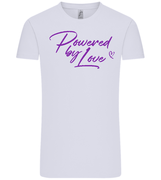 Powered By Love Design - Comfort Unisex T-Shirt_LILAK_front