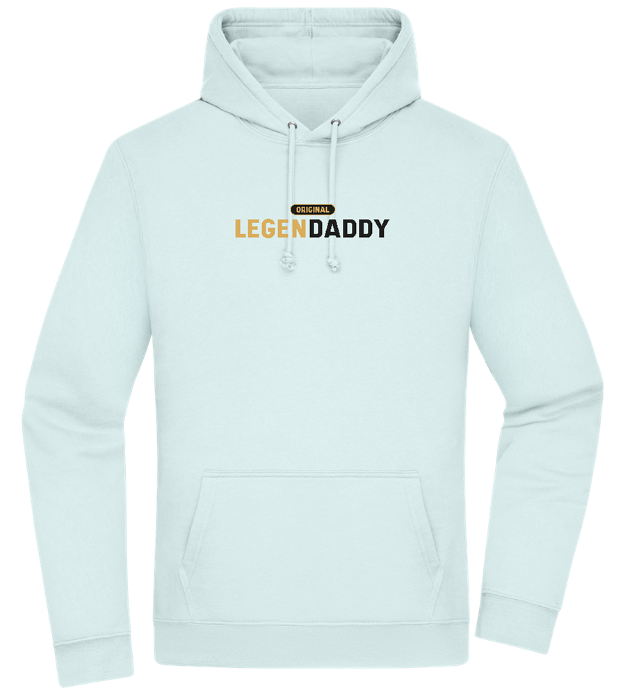 Original Legendaddy Design - Premium Essential Unisex Hoodie_ARCTIC BLUE_front