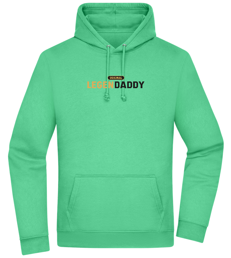 Original Legendaddy Design - Premium Essential Unisex Hoodie_SPRING GREEN_front