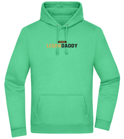 Original Legendaddy Design - Premium Essential Unisex Hoodie_SPRING GREEN_front