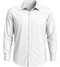 Comfort men's long sleeve stretch dress shirt_WHITE_front