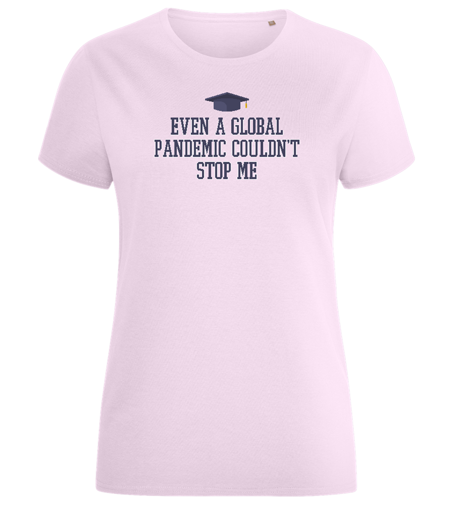 Unstoppable Design - Comfort women's fitted t-shirt_LIGHT PINK_front