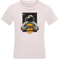 Spaceman Burger Design - Comfort kids fitted t-shirt_LIGHT PINK_front