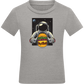 Spaceman Burger Design - Comfort kids fitted t-shirt_ORION GREY_front
