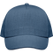 5-Panel Hemp Baseball Cap_BLUE_front