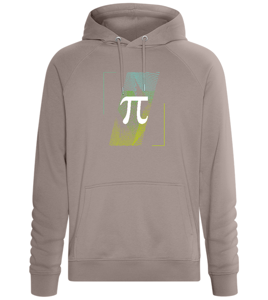 Pi Sign Design - Comfort unisex hoodie_CHARCOAL CHIN_front