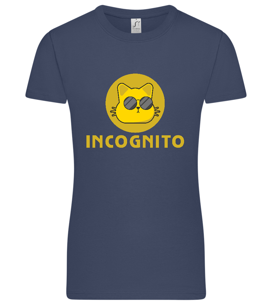 Incognito Design - Premium women's t-shirt_DENIM_front