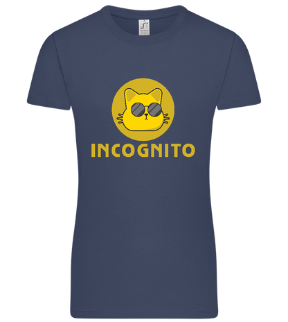 Incognito Design - Premium women's t-shirt_DENIM_front