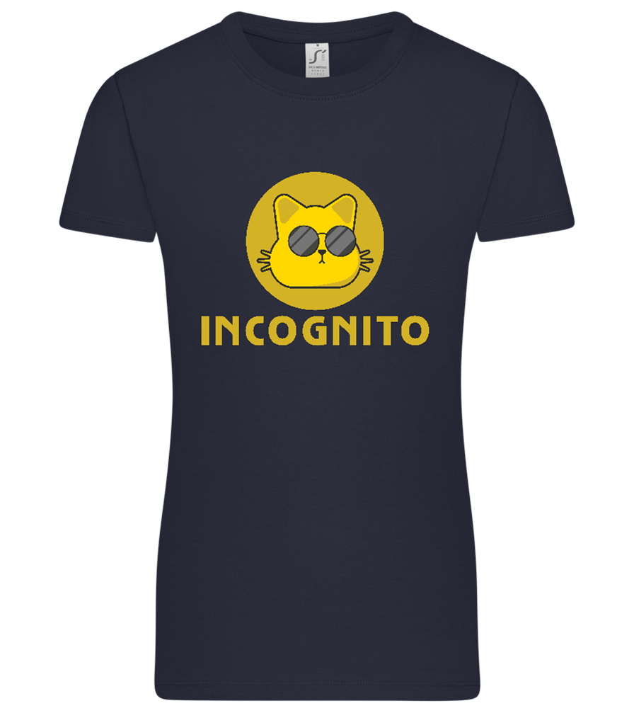 Incognito Design - Premium women's t-shirt_FRENCH NAVY_front