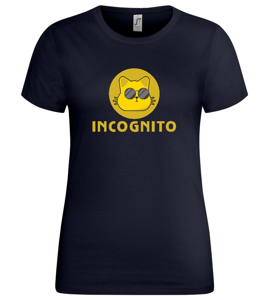 Incognito Design - Premium women's t-shirt_FRENCH NAVY_front