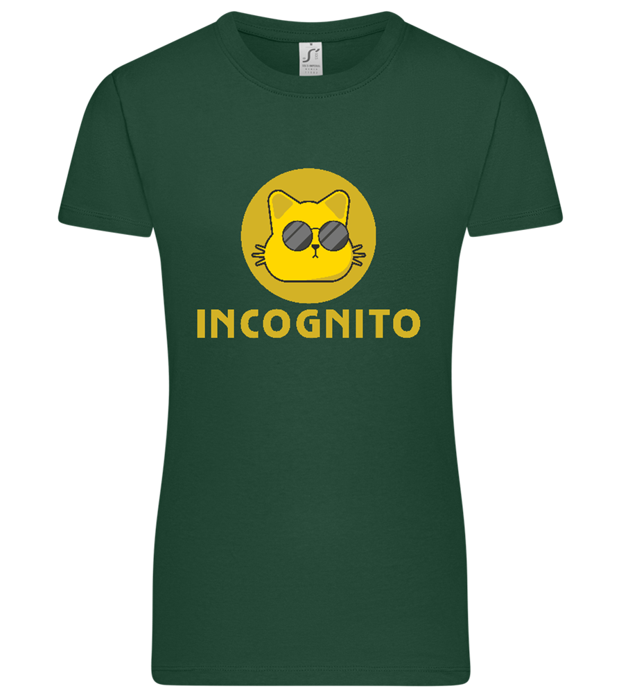 Incognito Design - Premium women's t-shirt_GREEN BOTTLE_front