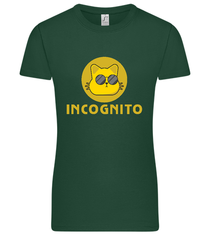 Incognito Design - Premium women's t-shirt_GREEN BOTTLE_front