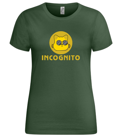 Incognito Design - Premium women's t-shirt_GREEN BOTTLE_front