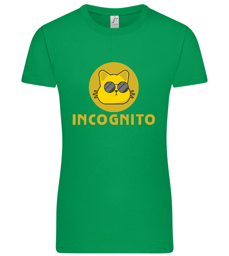 Incognito Design - Premium women's t-shirt_MEADOW GREEN_front