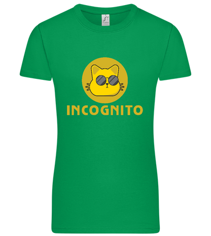 Incognito Design - Premium women's t-shirt_MEADOW GREEN_front