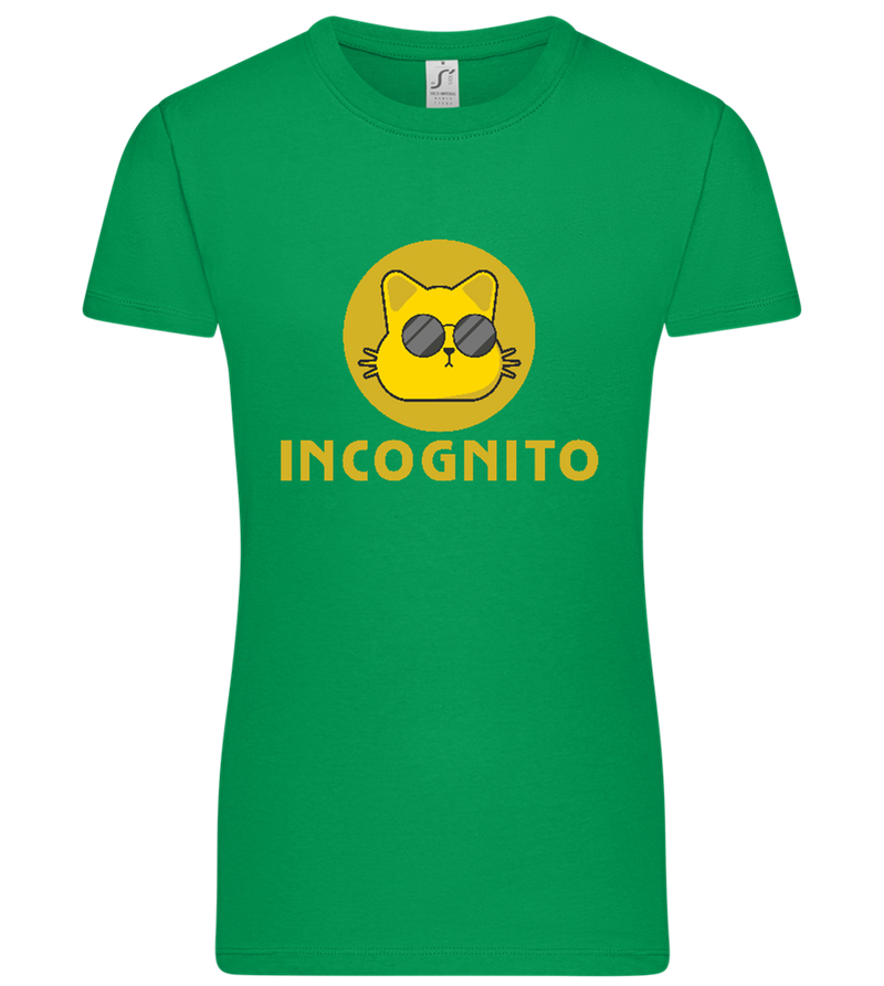 Incognito Design - Premium women's t-shirt_MEADOW GREEN_front