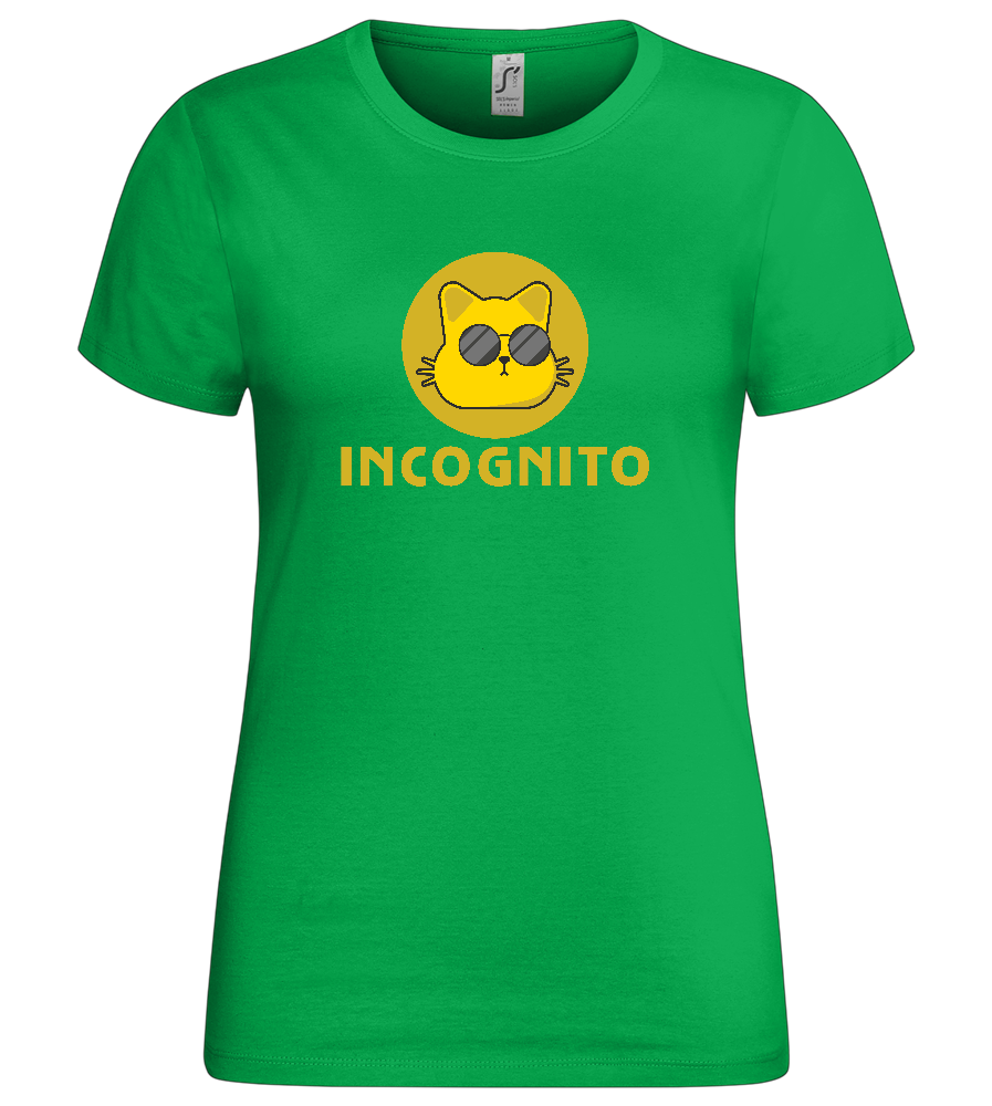 Incognito Design - Premium women's t-shirt_MEADOW GREEN_front