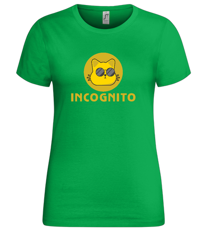 Incognito Design - Premium women's t-shirt_MEADOW GREEN_front