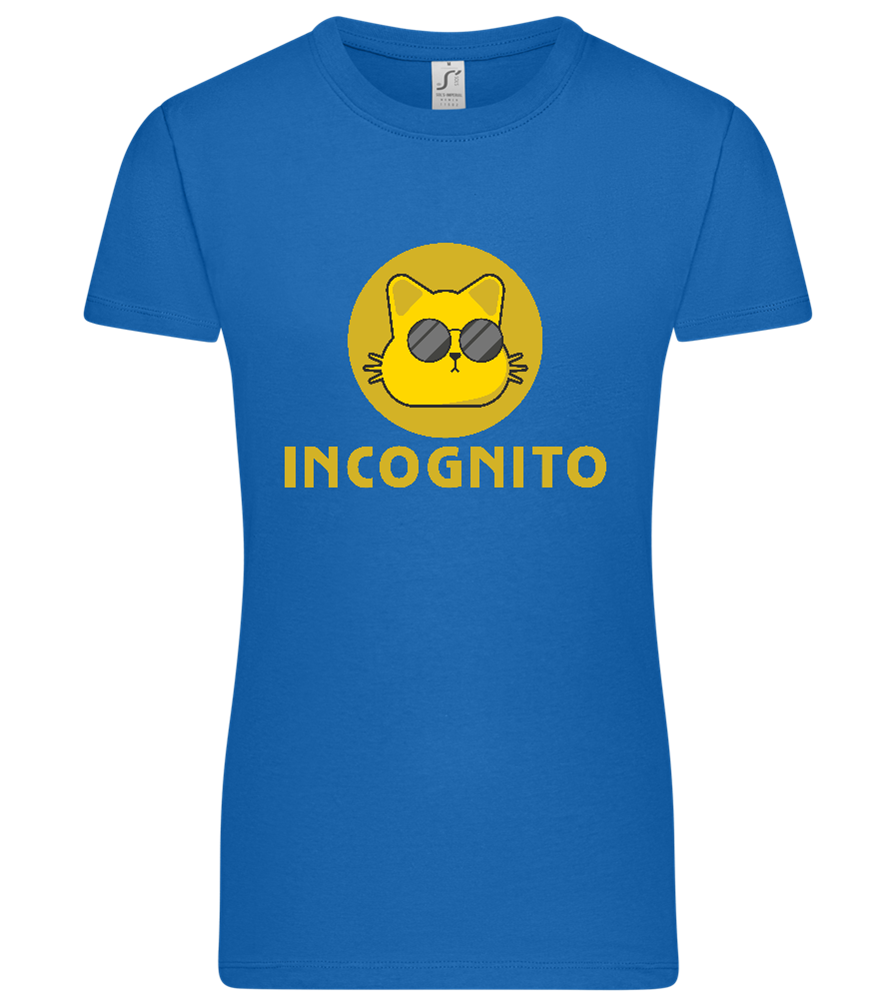 Incognito Design - Premium women's t-shirt_ROYAL_front