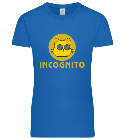 Incognito Design - Premium women's t-shirt_ROYAL_front