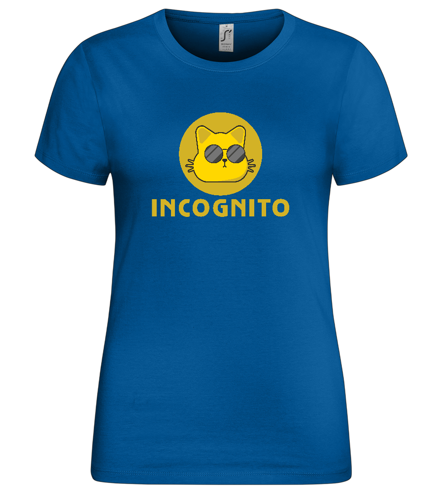 Incognito Design - Premium women's t-shirt_ROYAL_front