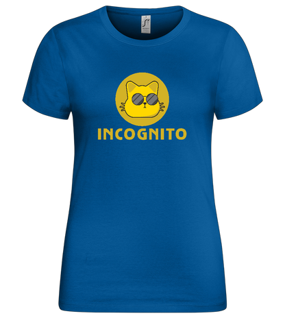 Incognito Design - Premium women's t-shirt_ROYAL_front