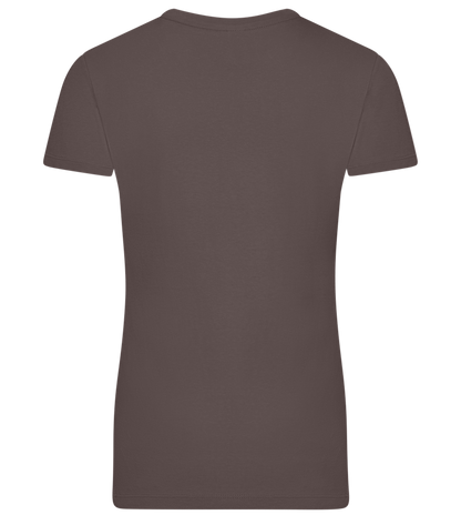 Incognito Design - Premium women's t-shirt_DARK GRAY_back