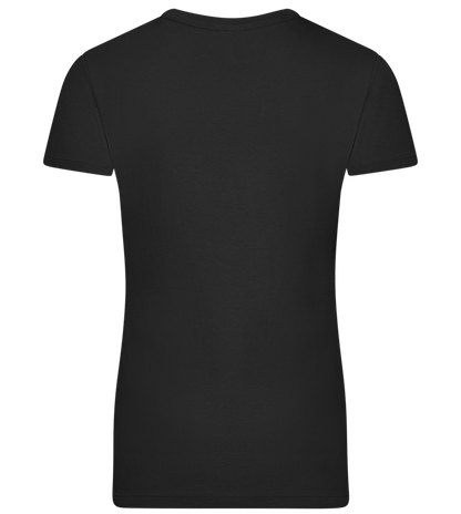 Incognito Design - Premium women's t-shirt_DEEP BLACK_back