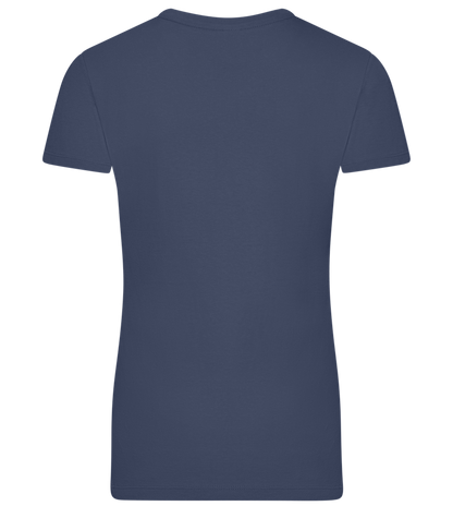 Incognito Design - Premium women's t-shirt_DENIM_back