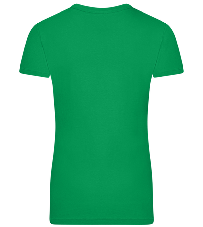 Incognito Design - Premium women's t-shirt_MEADOW GREEN_back