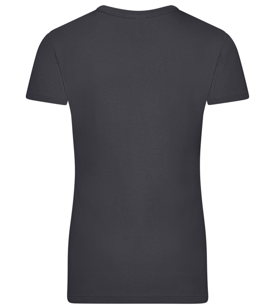 Incognito Design - Premium women's t-shirt_MOUSE GREY_back