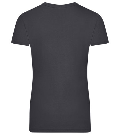 Incognito Design - Premium women's t-shirt_MOUSE GREY_back