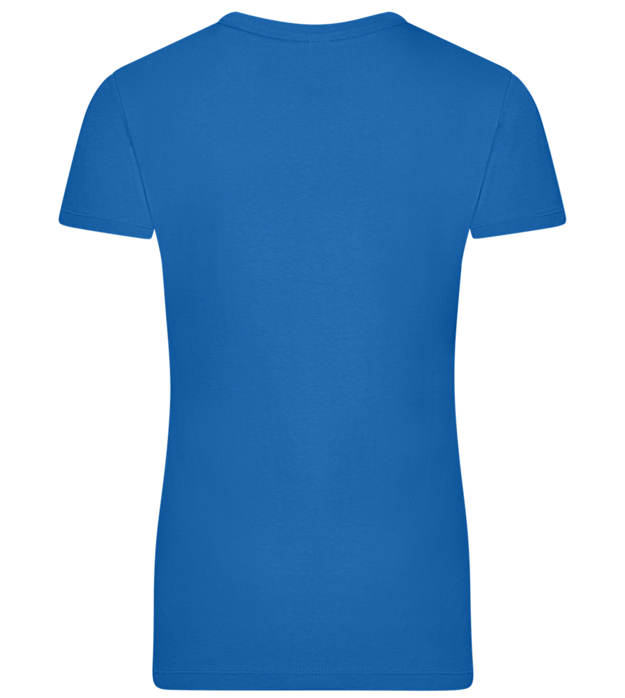 Incognito Design - Premium women's t-shirt_ROYAL_back