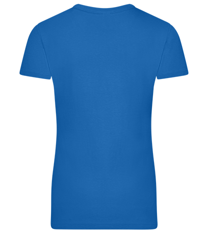 Incognito Design - Premium women's t-shirt_ROYAL_back