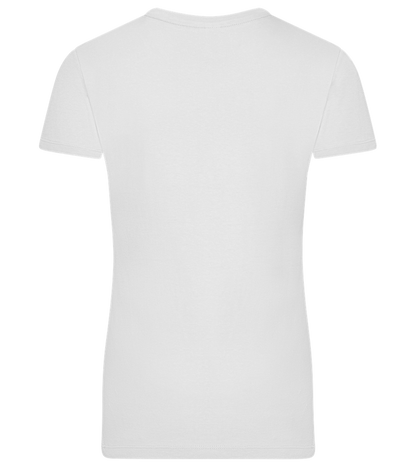 Incognito Design - Premium women's t-shirt_WHITE_back