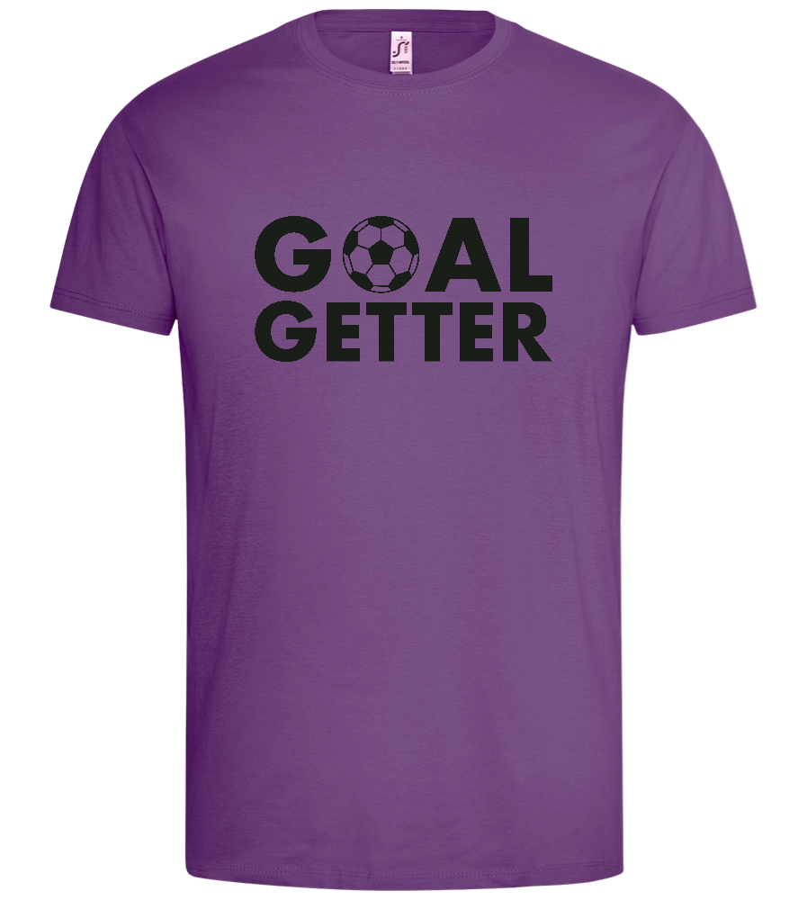 Goal Getter Design - Premium men's t-shirt_LIGHT PURPLE_front