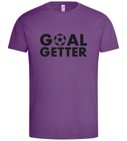 Goal Getter Design - Premium men's t-shirt_LIGHT PURPLE_front