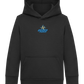 Adventure Awaits Design - Comfort Kids Hoodie_BLACK_front