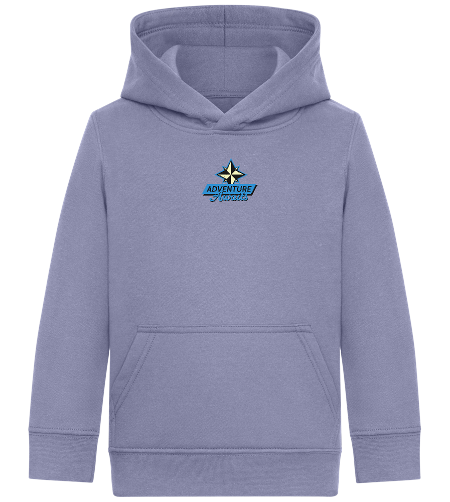 Adventure Awaits Design - Comfort Kids Hoodie_BLUE_front