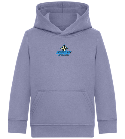 Adventure Awaits Design - Comfort Kids Hoodie_BLUE_front